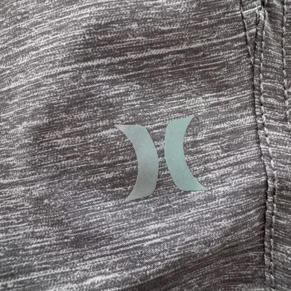 Hurley Dark Gray Athletic Shorts - Picture 3 of 13